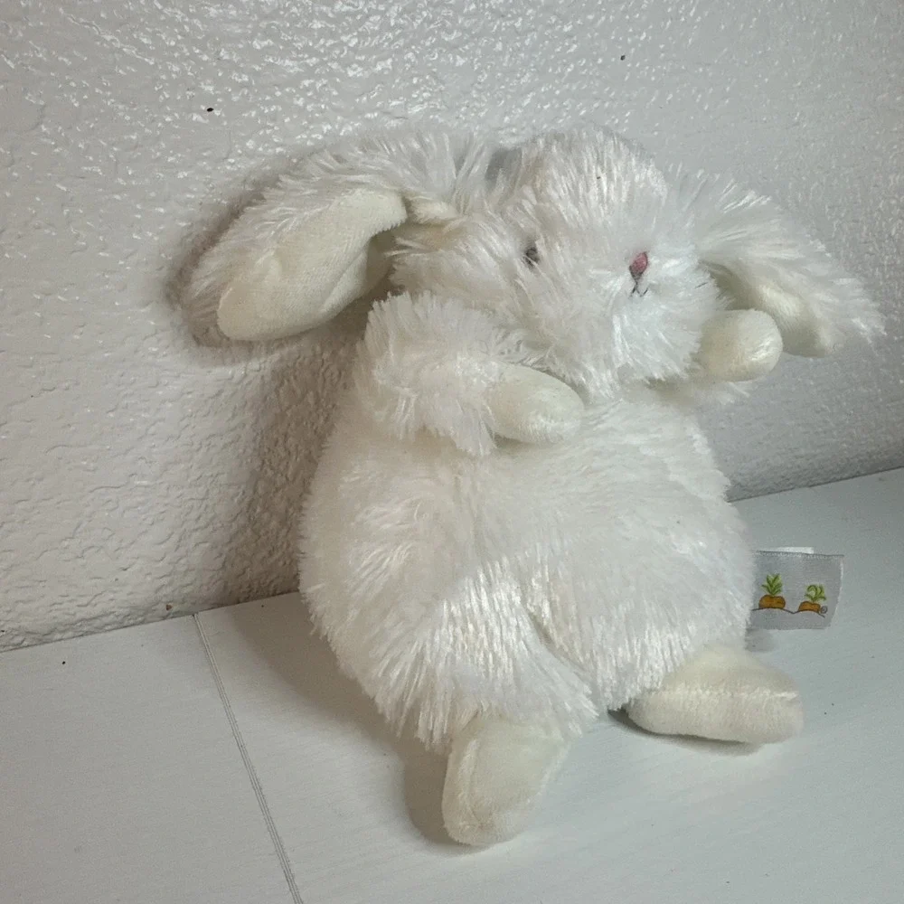 Bunnies By The Bay Wee Ittybit Bunny Rabbit White Plush 6